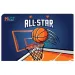 Luna: Must Team Basketball-Motiv Schreibtischunterlage 43x29cm