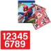 Luna: Spider-Man Malset mit Schablone und Aufklebern 54x47cm