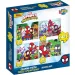 Luna: Spidey 4-in-1 Puzzle mit 12-15-20-24 Teilen