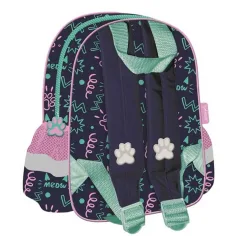 MLF Kitty Party Kindergartenrucksack mit Katzenmotiv 25x30x10cm Bild 2