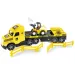 Magic Truck Technic: LKW mit Bulldozer und Licht 80cm - Wader