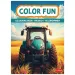 Malbuch für Traktoren und landwirtschaftliche Maschinen – Trefl