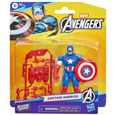 Marvel Avengers Action Verse Captain America-Figur – Hasbro Bild 1