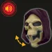 Masters of the Universe: Die Beschützer des Universums – Skeletor Knochen-Gesichtsmaske mit Licht- und Soundeffekten – Mattel Bild 3