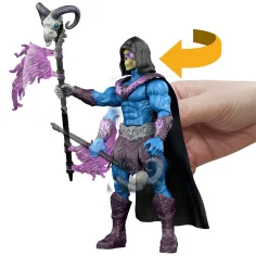 Masters of the Universe: Die Beschützer des Universums – Skeletor (mit knöchernem Gesicht), Actionfigur mit Zubehör - Mattel Bild 3