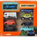 Matchbox: 8er-Set mit kleinen Autos, exklusivem blauen Mercedes-Benz Pickup - Mattel