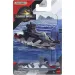 Matchbox Jurassic World: Mission Team Patrol Craft kleines Boot 1/64 – Mattel