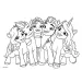 Mein kleines Pony kreatives Malbuch mit Aufklebern und Schablone in mehreren Varianten