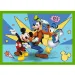 Mickey Maus und seine Freunde 4-in-1 Puzzle - Trefl