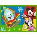 Mickey Maus und seine Freunde 4-in-1 Puzzle - Trefl