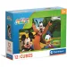 Micky Maus 12-teiliges Geschichtenwürfel-Set - Clementoni