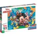 Micky Maus und seine Freunde 104-teiliges Supercolor Puzzle – Clementoni