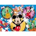 Micky Maus und seine Freunde 2-in-1 24-teiliges Eco-Mini-Puzzle und Ausmalbild 35x25cm – Lisciani