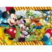Micky Maus und seine Freunde 2-in-1 60-teiliges Eco-Puzzle und Ausmalbild 70x50cm – Lisciani