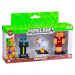 Minecraft 3D Toppeez, 2. Serie, 3-teiliges Figuren-Set, verschiedene Ausführungen - 1 Stück