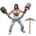 Minecraft: Ein Minecraft-Film Garrett Charakter Figuren-Set – Mattel