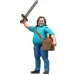 Minecraft: Eine Minecraft-Film Steve Actionfigur mit Zubehör – Mattel