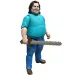 Minecraft: Eine Minecraft-Film Steve Actionfigur mit Zubehör – Mattel