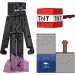 Minecraft: Enderman Spielfigur mit Zubehör – Mattel