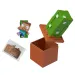 Minecraft Enthüllungs-Minifigur im Aufbewahrungsbehälter – Kaktus – Mattel