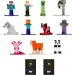 Minecraft Nano Überraschungsfigur, verschiedene Ausführungen, 1 Stück – Simba Toys