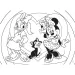 Minnie Maus 2-in-1 Puzzle und Ausmalbild, 24 Teile, 50x35 cm – Lisciani