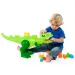 Molto: Blocks Klotzfressender Gigantosaurus Dino Baustein-Set mit Geräusch 30-teilig