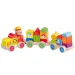 Molto: Nature Happy Train Holzzug mit Bausteinen Spielset