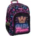 Must... Girl Power Schultasche, Rucksack 33x16x45cm