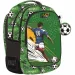 Must: Abgerundeter Schulrucksack mit Fußballmuster, 32 x 18 x 43 cm Bild 1