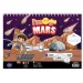 NASA kreatives Malbuch mit Aufklebern und Schablonen in mehreren Varianten