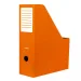 Nebulo: Stehsammler 80 mm, zusammenklappbar, aus Karton, orange