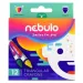 Nebulo: Buntes dreieckiges Wachsmalstift-Set, 12 Stück