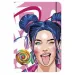 Nebulo: Candy Girl Mappe mit Gummiband, A4-Format