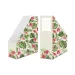 Nebulo: Faltbarer Stehsammler aus Papier mit Tropic-Blumen- und Blattmuster