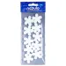 Nebulo: Mini-Blumen Polystyrol-Dekoration 10er-Set