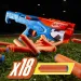 Nerf: N-Series: Gear Up Pack 3-teiliges Schaumstoffschusssatz mit 18 Patronen - Hasbro