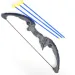 Neues Set mit Saugnapfpfeilen 61 cm