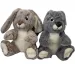 Nicotoy: Sitzender Plüschhase 20 cm, in verschiedenen Ausführungen, 1 Stück - Simba Toys Bild 1