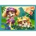 Paw Patrol Abenteuer auf der Dino-Insel 4-in-1 Puzzle-Set - Trefl Bild 2