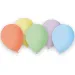 Pastellfarbene Luftballons – 12er-Set