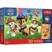 Paw Patrol 30-teiliges Premium Plus Kinderpuzzle mit Poster - Trefl