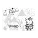 Peppa Wutz 2-in-1 ausmalbares 48-teiliges Puzzle