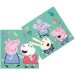 Peppa Wutz: 20-teiliges Serviettenset 33x33cm