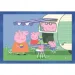 Peppa Wutz 4-in-1 Supercolor-Puzzle - Clementoni Bild 3