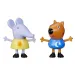 Peppa Wutz: Emily Elefant und Freddy Fuchs 2er-Figurenset - Hasbro