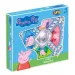 Peppa Wutz Brettspiel mit integriertem Würfel Bild 1