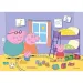 Peppa Wutz Supercolor 2-in-1 Puzzle 2x20 Teile - Clementoni
