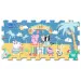 Peppa Wutz Urlaub Schwamm Puzzle - Trefl