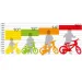 Peppa Wutz rosa Kinderfahrrad in Größe 12 - Dino Bikes Fahrrad